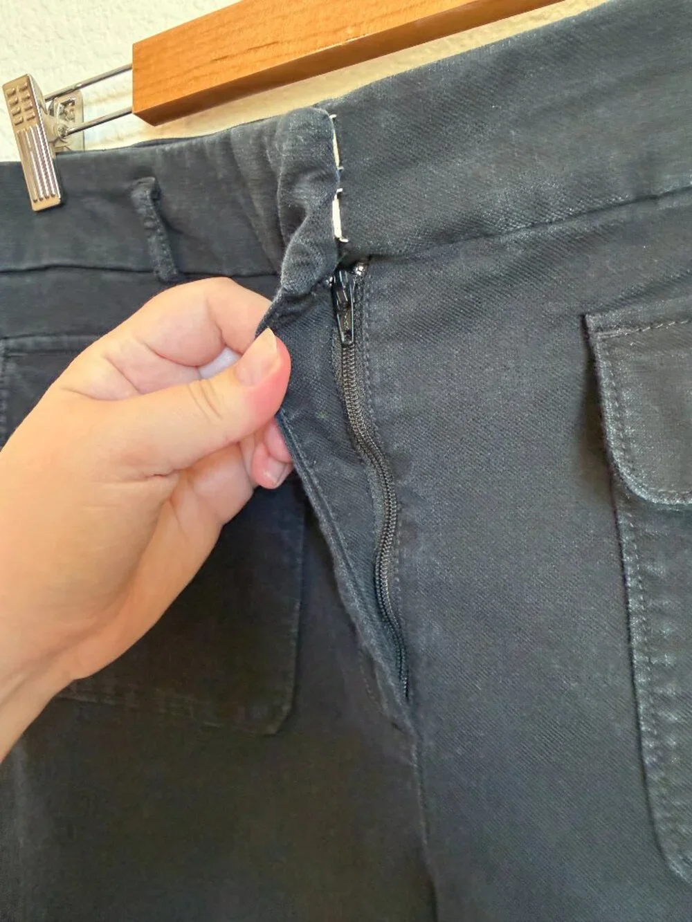 LOFT Palmer Wide Leg Pants in Twill Size 14P